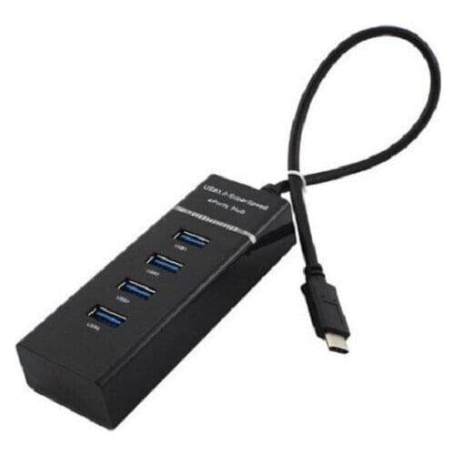 USB 3.1 Type-C To Four-port 3.0 HUB Hub USB Splitter One For Four Expansion