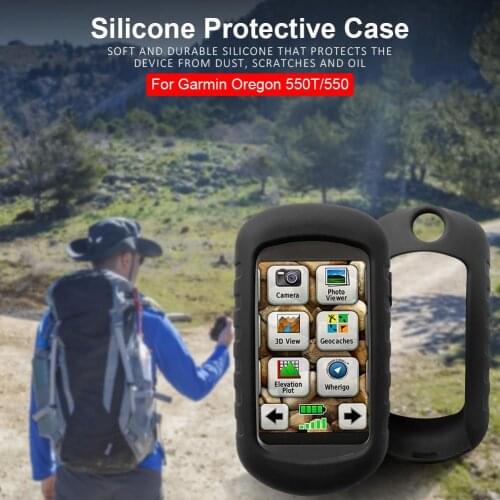 In Stock Silicone Case Soft Durable TPU Protective Cover Protection Shell Case For Garmin Oregon 550T 550