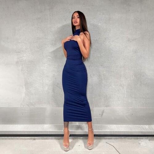 Синие летние платья Yimipher China At AliExpress