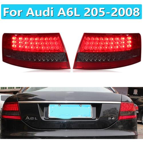 Car Styling Taillights For Audi A6L A6 2005-2008 Taillights LED DRL Running lights Fog lights tail lights