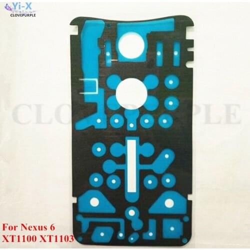 10PCS/Lot Sticker Adhesive Glue Tape For Motorola Nexus 6 XT1100 XT1103 Battery Cover Back Rear Door