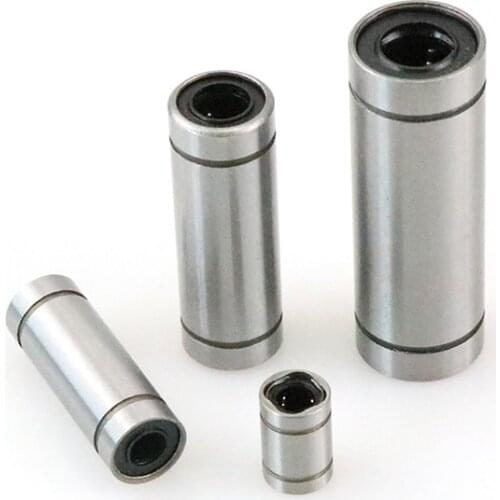 5PCS Linear Ball Bearing serises Rods Liner Rail Linear Shaft parts 3d printer CNC parts LM3/4/5/6/8/12/13/16/20/25/30/35 UU/LUU