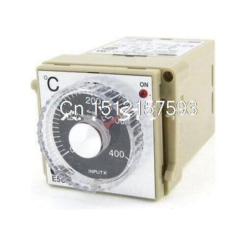 AC 220V 2VA 50/60Hz Encoded Setting Digital Temperature Controller E5C2 K Type 0-400C
