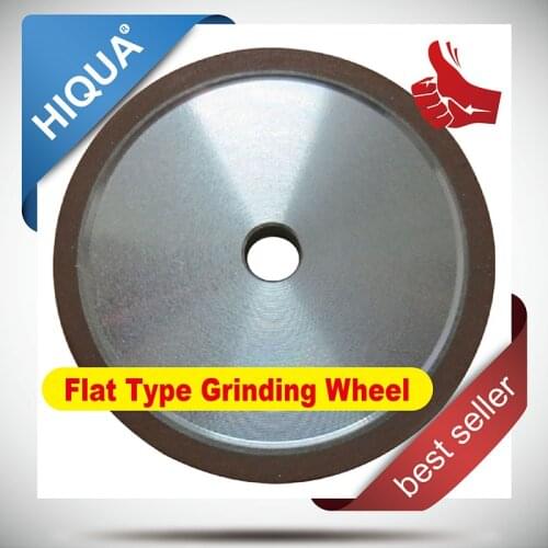80x10x10Hx4W-150# diamond grinding wheel for sharpening carbide tools,resin grinding wheel,flat grinding wheel