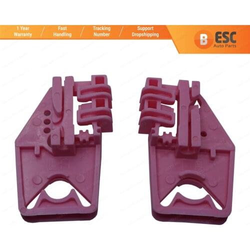ESC EWR336 + EWR337 Window Regulator Clips Front Left 1 Z1837461 for Skoda Octavia MK2 1Z