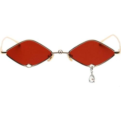 Oversized diamond goggles punk style sunglasses unisex drip Pendant Rhinestone Sun Glasses For Women Female party eyewear NX