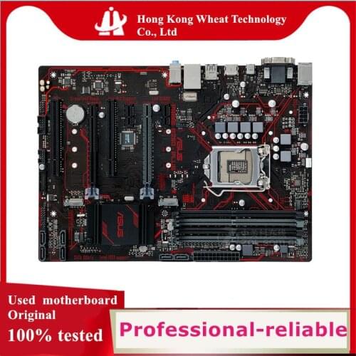 For ASUS PRIME B250-PLUS Motherboard Socket LGA 1151 DDR4 SATA3 For Intel B250 Original Desktop Used Mainboard