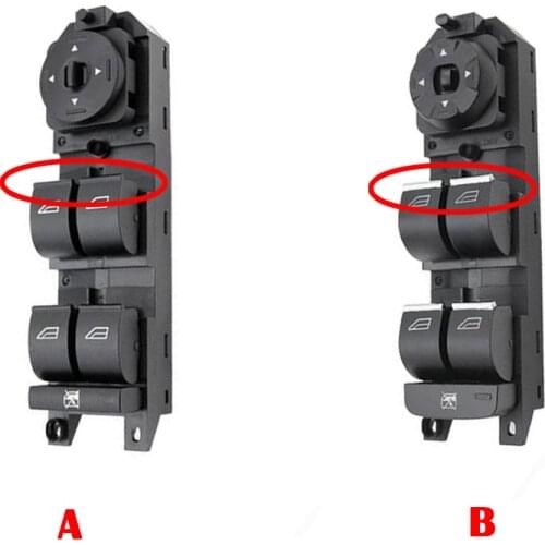 For Ford Mondeo MK4 S-MAX GALAXY 07-12 Front LH Electric Power Window Glass Lift Master Control Switch Button 6M2T14A132BC