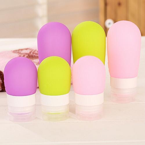 Hot Empty Silicone Travel Packing Press Bottle for Lotion Shampoo Bath Container