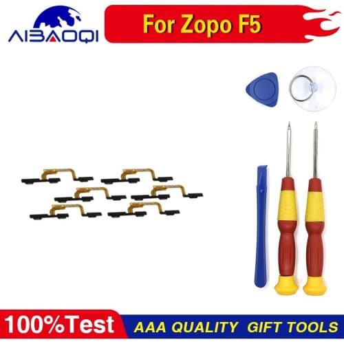 ZOPO Color F5 power on/off+ volume FPC Key up/down button flex cable FPC For ZOPO Color F5 Perfect Replacement Parts Free Tools