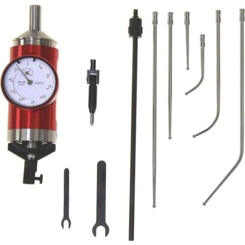 Coaxial Centering Dial Test Indicator Set 0-m Center Finder Milling Tool 0.01mm Accuracy with Wooden Box Measuring Tool