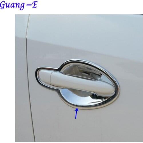 Car body cover protection detector trims ABS chrome External Bowl sticks lamp frame For Mazda CX-5 CX5 2013 2014 2015 2016