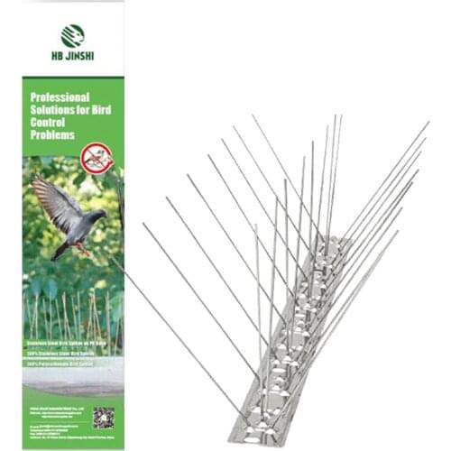 Hot Selling Bird Pigeon Repellent Stainless Steel Pigeon Nails Anti-Bird Anti-Dove Spikes Pest Control Orchard Bird 50CM