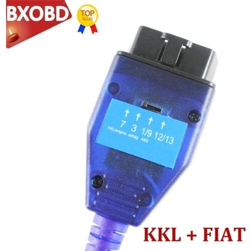 Best FTDI FT232RL Chip OBD2 VAG USB Car Diagnostic Cable KKL Fa-i-tEcuScan Diagnostic Interface Switch USB Interface