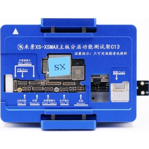 JALAN MJ C13 Tester Main Board Function Test Motherboard Layered Test Fixture For iP X XS XSMAX No Need Midtier Installation box