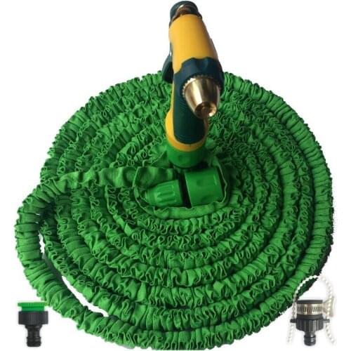 Whole set 125FT Multipurpose Extendable Garden Magic Hose Car Washing Water gun Watering Kits