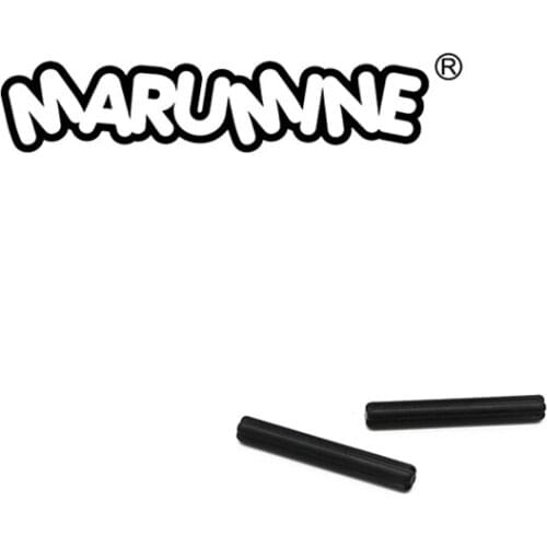 Marumine Cross Axle 4M 10PCS Accessories Models 3705 Compatible Technic Parts Set Assembling Blocks Kids Education Building Toys