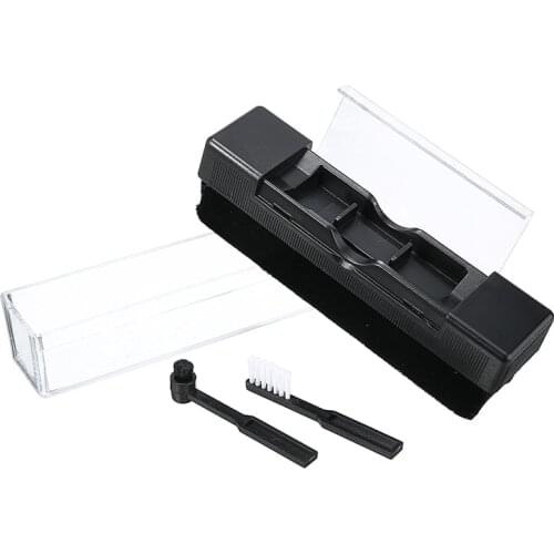 Vinyl Record Cleaning Brush Set Phonograph Stylus Velvet Anti-static Cleaner Kit Dust-Remover-Brush Household Cleaning Tools