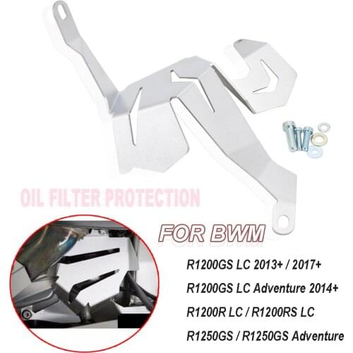 NEW Motorcycle Accessories Oil Filter Cover Oil Filter Protection Cover 2013-2017 For BMW R1200GS R1250GS R1200RS R1200R