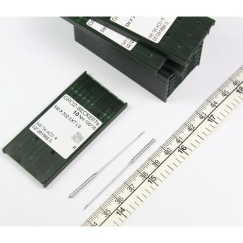 ORIGINAL GROZ-BECKET SMx332 EXT LG NEEDLE OF SEWING MACHINE