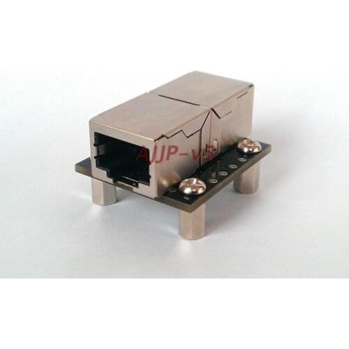 Rj45 Port Adapter Board Pass-through Module Bridge Network Monitoring Camera Network Cable Connector N1WKSA2