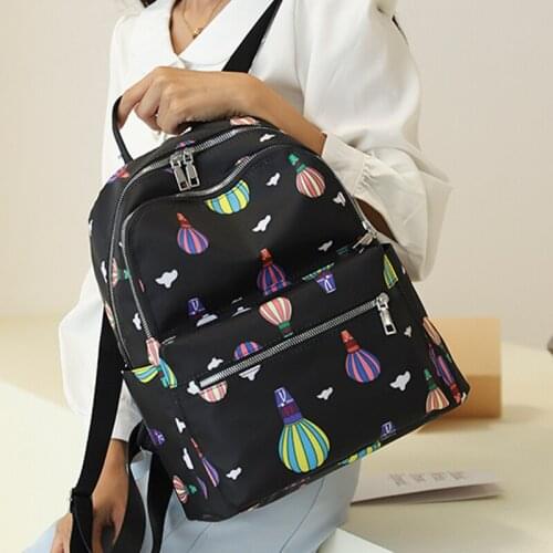 Womens Oxford Backpack Ladies Waterproof Rucksack Large Capacity Backpacks Korean Style Bagpack Casual Female Back Pack Mochila