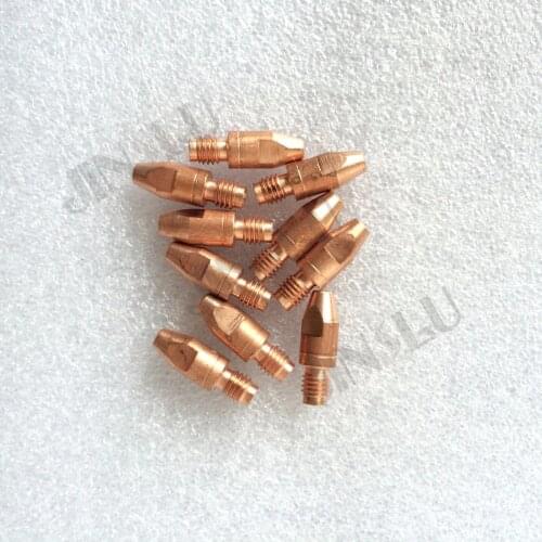 50PCS Binzel Mig Welding Torch 36KD Consumables E-Cu M8*30 (0.8 1.0 1.2 1.6mm ) Contact Tips
