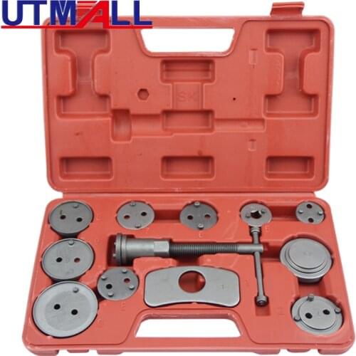 12pcs Brake Service Tool of Universal Brake Caliper Wind Back Kit