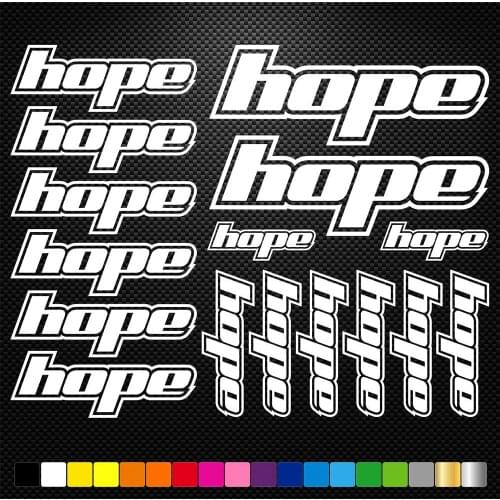 Dawasaru Compatible Hope Bikes Vinyl Stickers Sheet Bike Frame Cycling Bicycle Mtb Road,36cm*28cm