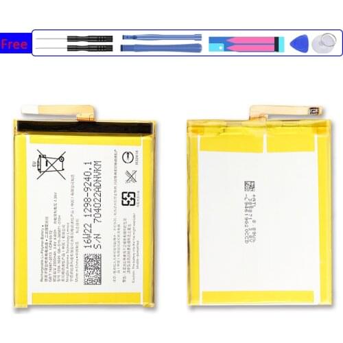 1x 2300mAh LIS1618ERPC Replacement Battery For SONY Xperia XA (F3111) E5 F3116 F3115 F3311 F3112 F3313 Cell Phone