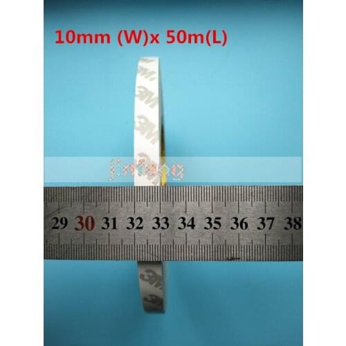 2pcs x Blue High Temperature Resistant Double Sided Adhesive Sticker for TV backlight LED Strips Back Tape 14mm (W)x 50m(L)