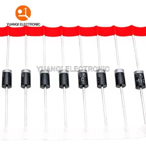 20pcs SF56 5A 400V DO-27 Rectifier Diode