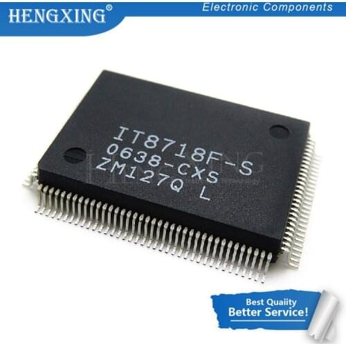 5pcs/lot 100% New IT8718F-S IT8718F S LXS HXS CXS EXA GXS EXS QFP-128 Chipset