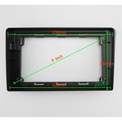 9 INCH Car Audio Frame GPS Navigation Fascia Panel Car dvd Plastic Frame Fascia is suitable for 2003-2012 NISSAN CEFIRO A33