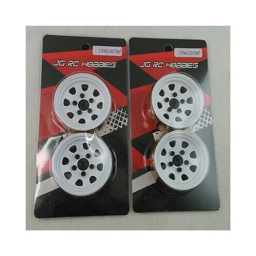 White Emulation Wheel G 1.9inch for 1/10 RC Rock Crawler Car TH01501-SMT4