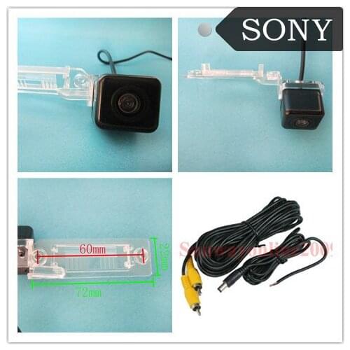 Free Shipping!! SONY CCD CAR REAR VIEW CAMERA FOR VW GOLF PASSAT TOURAN CADDY SUPERB /T5 TRANSPORTER/MULTIVAN T5 With Guide Line