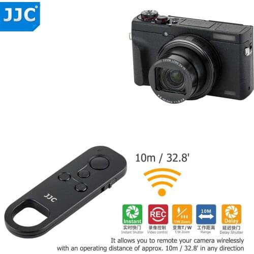 JJC BR-E1 Wireless Remote Control Controller for Canon EOS M50 Mark II 6D Mark II R5 R6 R RP 90D 77D 850D 800D 200D II M200 M50