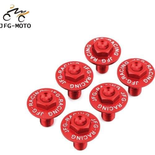 CNC Front Fork Guard Bolt Screw For HONDA CR125R CR250R 97-07 CRF250R 04-20 CRF450R CRF250RX CRF450RX CRF250X CRF450X CRF450L