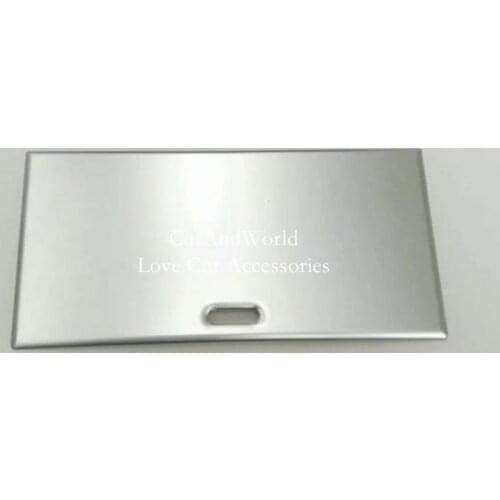 For Toyota Land Cruiser Prado FJ150 150 2010 to 2017 Gear Box Storage Panel Cover Trims ABS Chrome Car-Styling Accessories