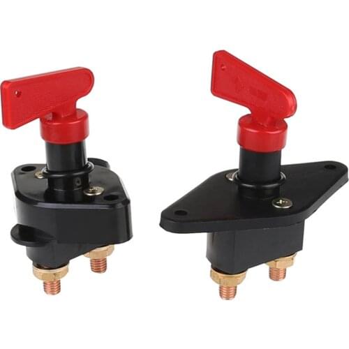 Two Types Automotive Mechanical Master Switch(08: 85MMx75.4MM, 09: 121MMx61.7MM)Pure Copper Switch for Heavy Duty Truck
