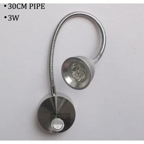 3W Led Flexible Wall Light Morden Led Wall Light Bedroom Hotel Headboard Lamp