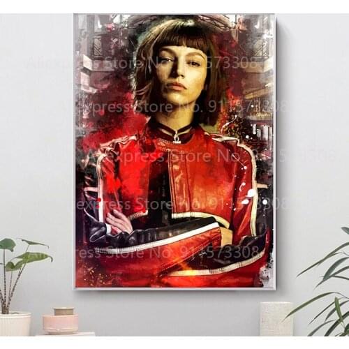 Art Poster Tokio Money Heist character Painting Poster Print Wall Art Print Picture on Canvas Living Room Home Decor Wall