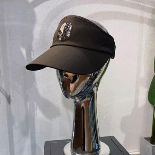 Summer Fashion Golf Hat Sports Sun Caps Black Color