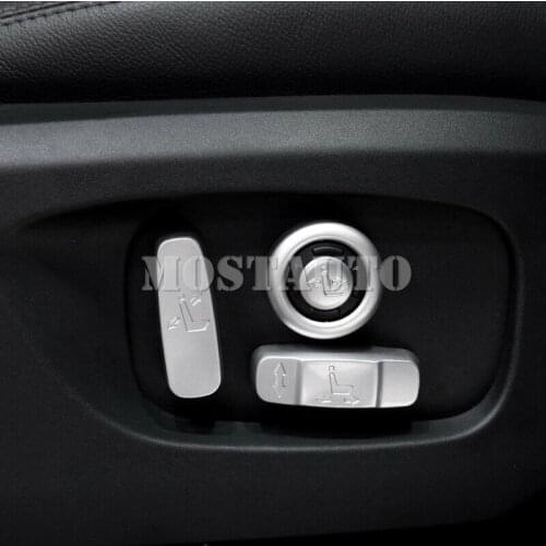For Land Rover Range Rover Evoque L551 2019-2020 Inner Seat Adjustment Button Cover Trim 8pcs Car Accessories Interior Car Trim