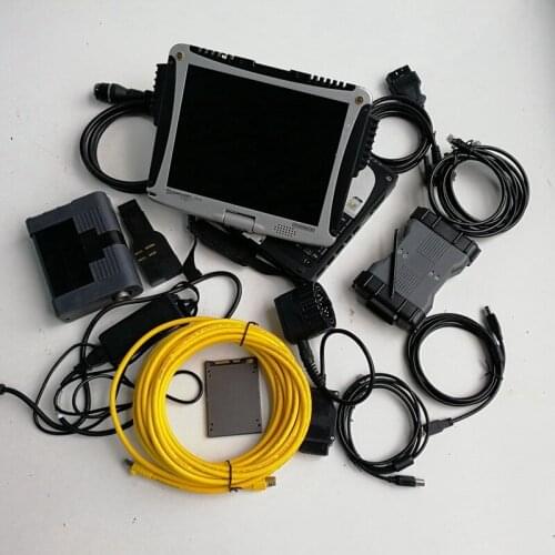 MB Star C6 and icom A2 B C V12.2020 Software in used laptop Computer Toughbook CF19 for Auto diagnosis Tool Programming