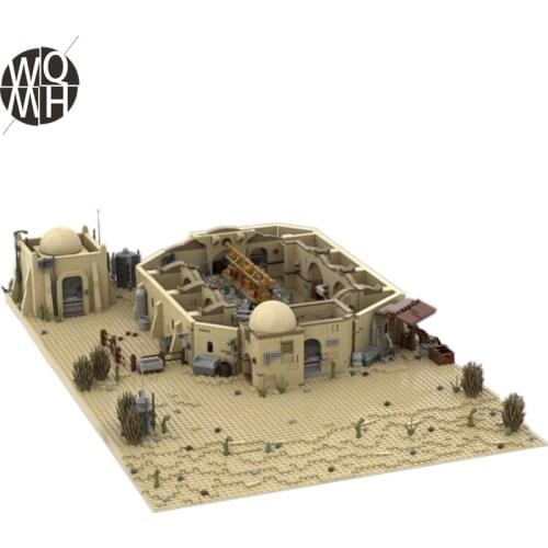 NEW Star Space Wars New Hope Seriers Mos Eisley-Cantina Skywalke Building Block Brick Toy Compatible Toy Gift