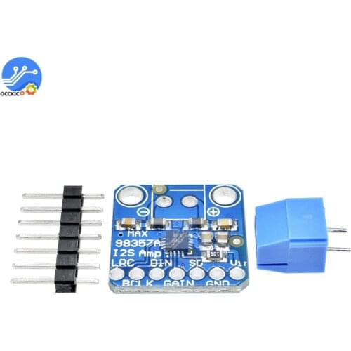 Max98357 Amplifier Board I2S Class D Audio Sound Speaker Mono Amplifier Audio Spectrum Analyzer Modulo Amplificador