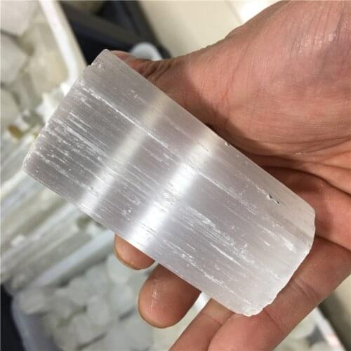 Natural quartz crystal selenite reiki healing home decor mineral specimen collection