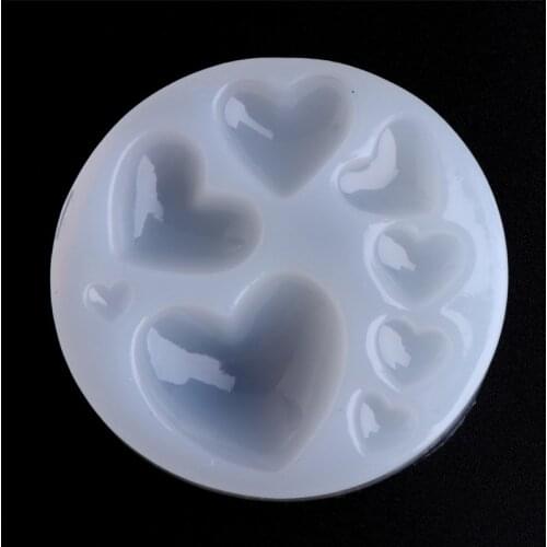 NEW Heart Shapes Silicone Mold Jewelry Model Mould Tools Decoration Jewels Tackles