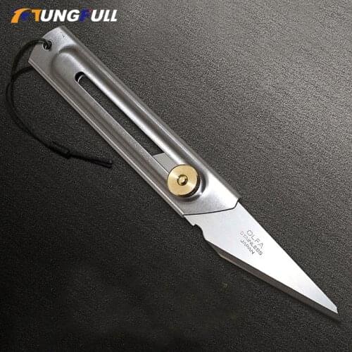 Utility Knife Blades Wood Carving Tools Stainless Steel Craftt Knife CK-1 CK-2 Spare Blades Hobby Knife Original Made